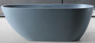 Ванна из искусственного камня ABBER Dortmund AM9911G 170x75см серый